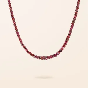 14K Gold Birthstone Strand Necklace