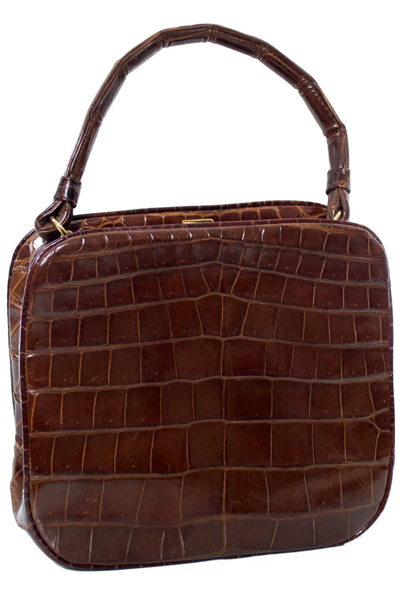 1950's Koret Vintage Alligator Handbag