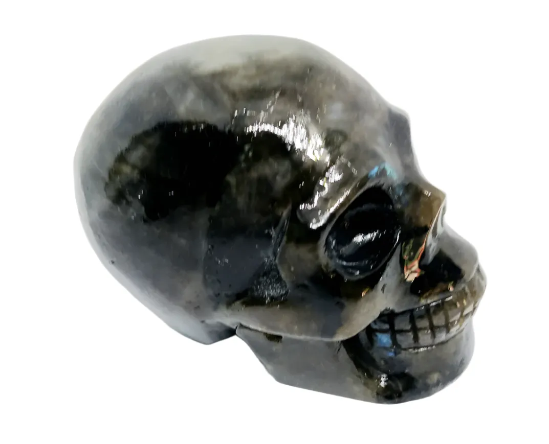 360g Labradorite Crystal Skull