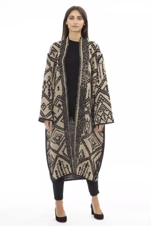 Alpha Studio Scandian Double Jacquard Elegance Coat