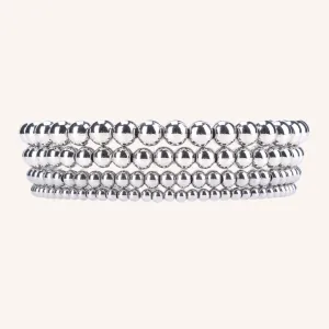 Amie Silver Bracelet Stacking Set