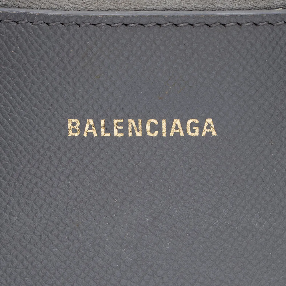 Balenciaga Grained Calfskin Ville Top Handle Bag (SHF-20176)