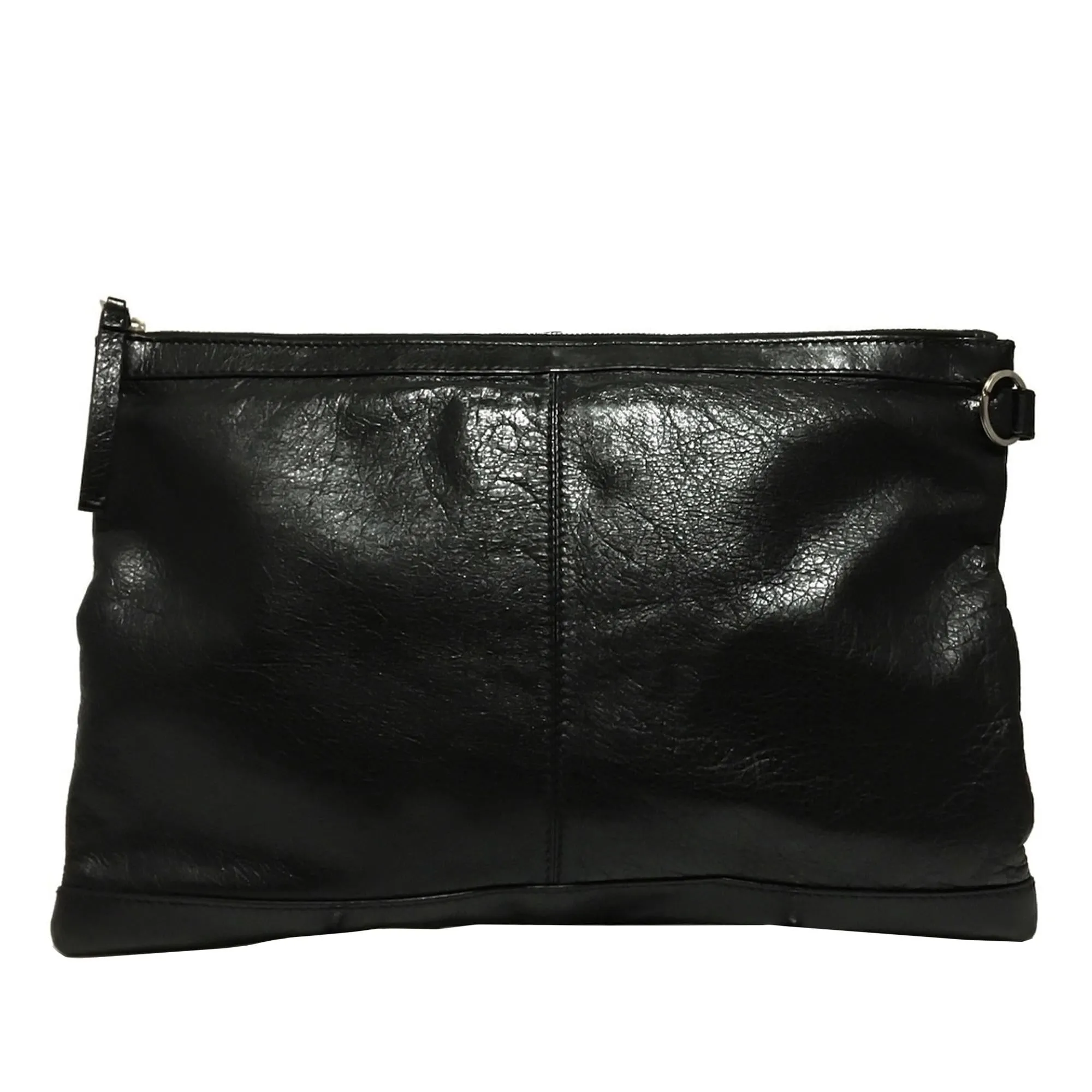 Balenciaga Motocross Classic Clip L Clutch Bag (SHG-34959)