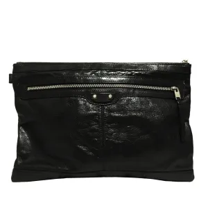 Balenciaga Motocross Classic Clip L Clutch Bag (SHG-34959)