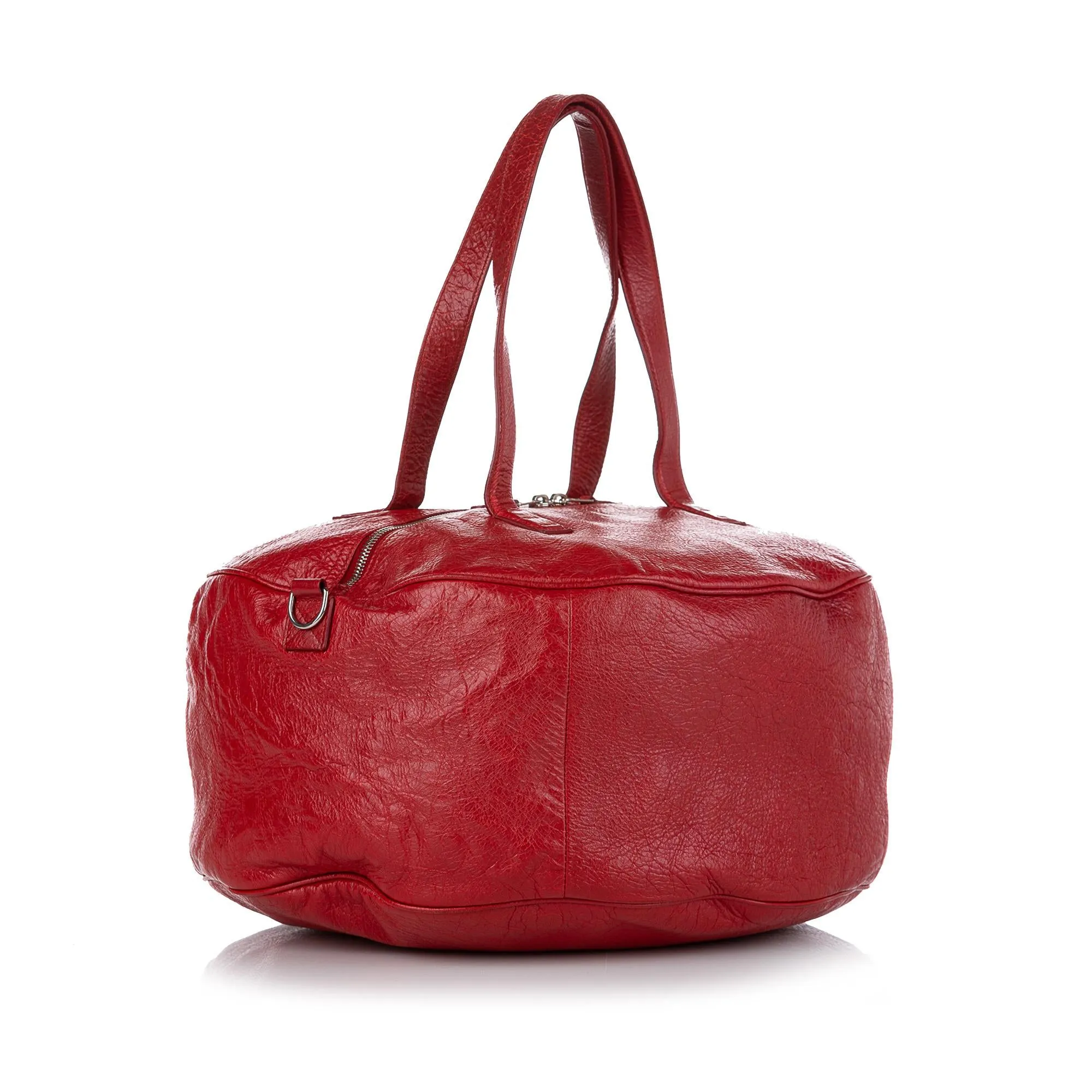 Balenciaga Round Air M Leather Satchel (SHG-37715)