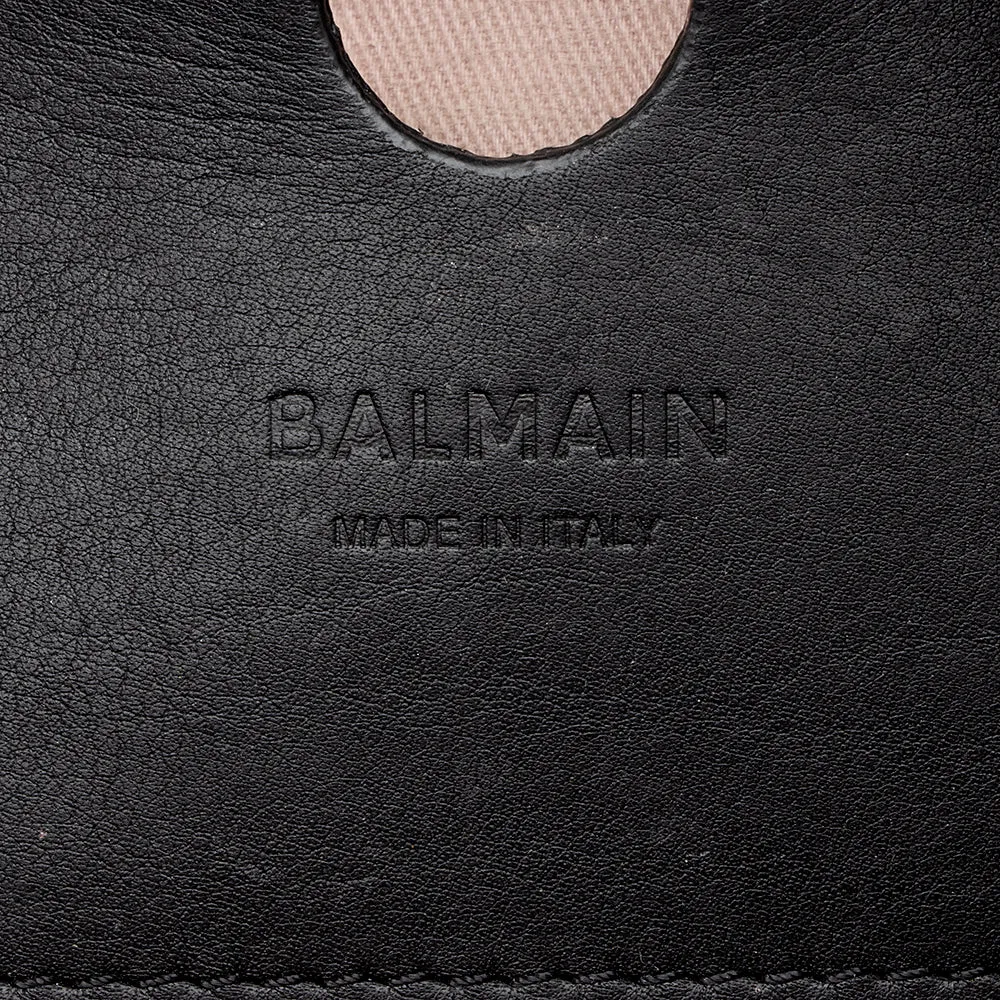 Balmain Lambskin B Camera Bag (SHF-17396)