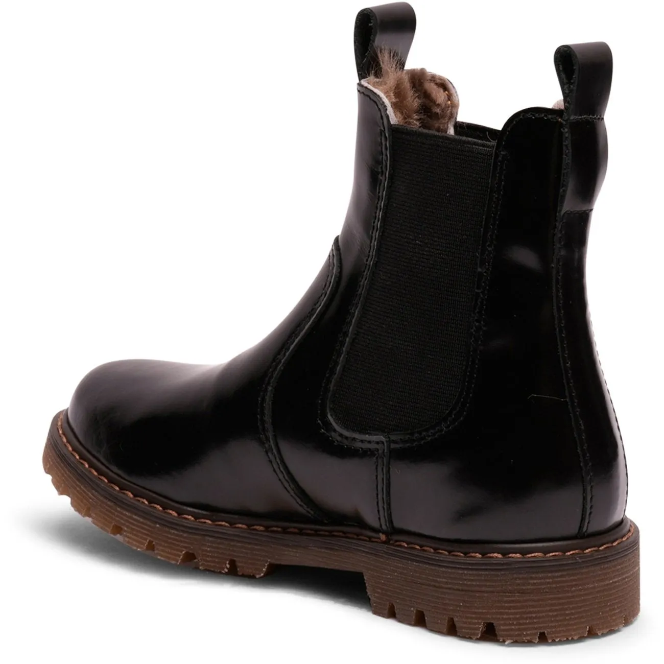 Bisgaard Neel Lamb Boots Black Polido