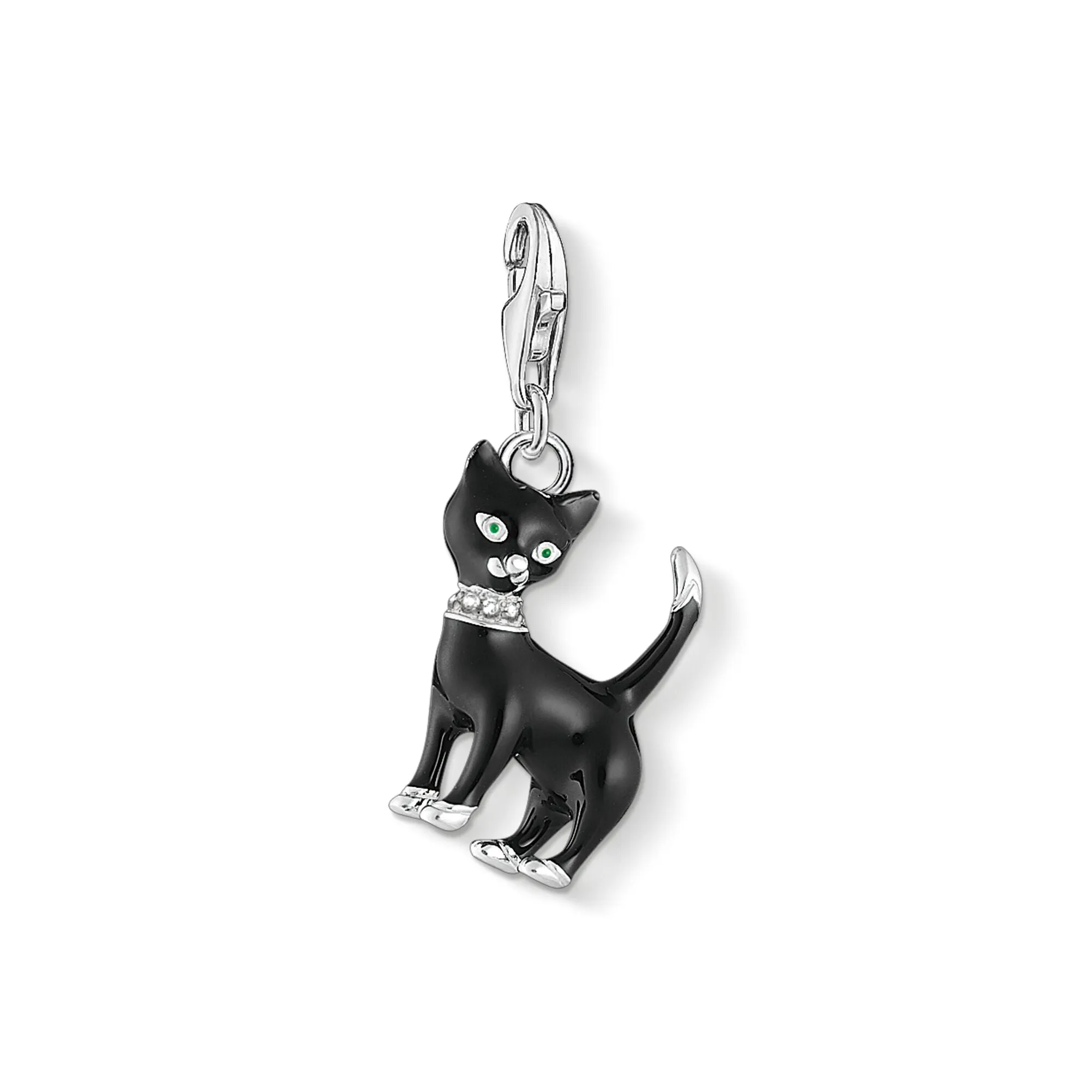 Charm Pendant cat black