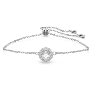 CONSTELLA BRACELET, WHITE, RHODIUM PLATED