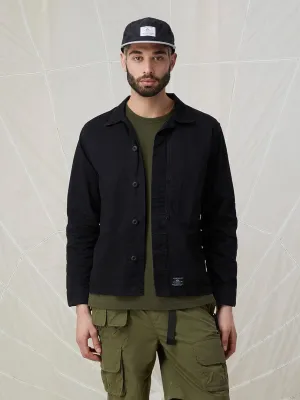 CONTRAST SHIRT JACKET (SEASONAL)