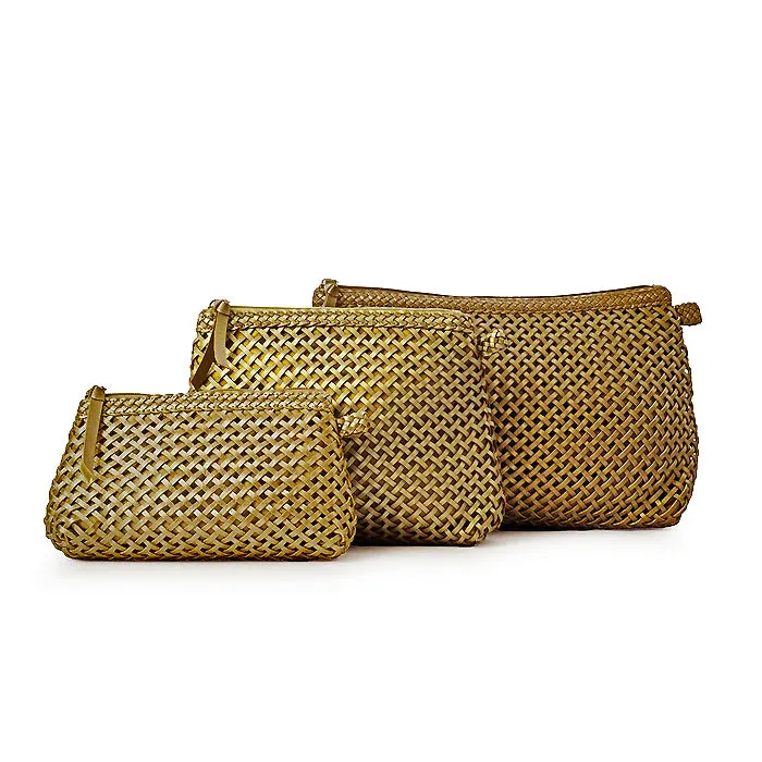 Cosmetic Bag | New Sweet Gold | With Chain | Vegan