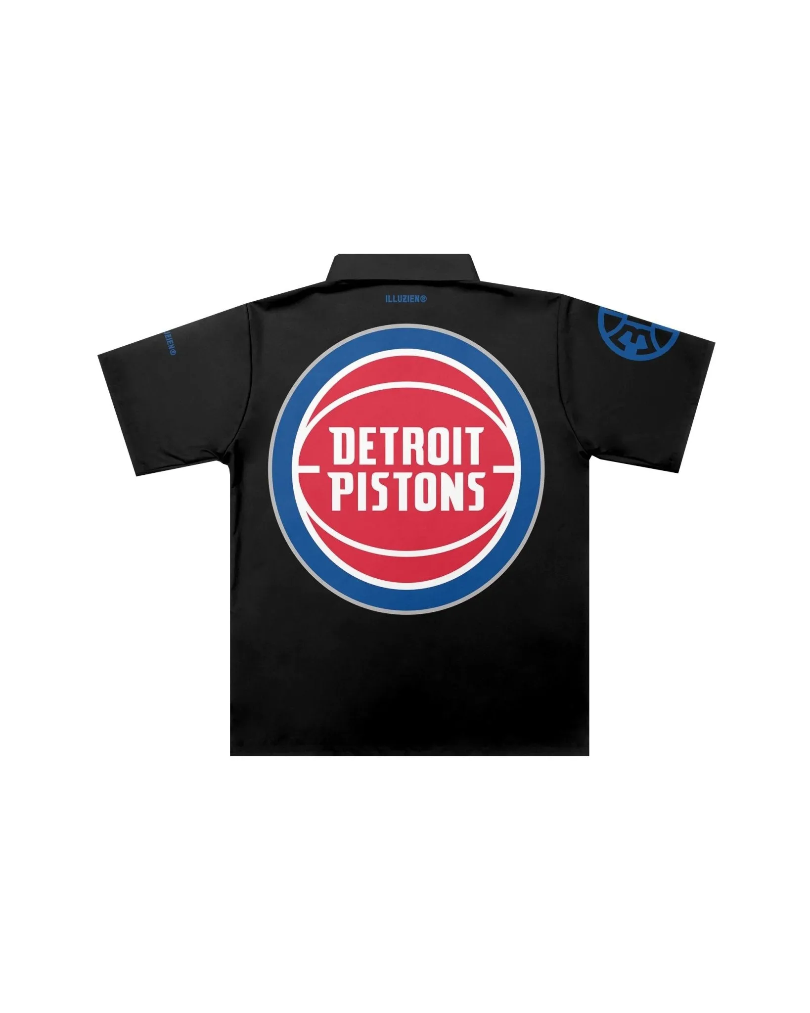 Detroit Pistons "Big Logo" Traditional Barber Jacket