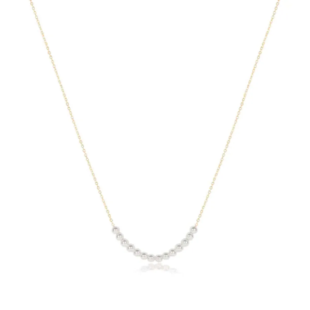 ENewton 16 Bliss 4mm Pearl Gold Necklace