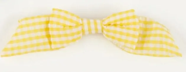 Gingham Hair Bows