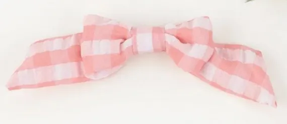 Gingham Hair Bows