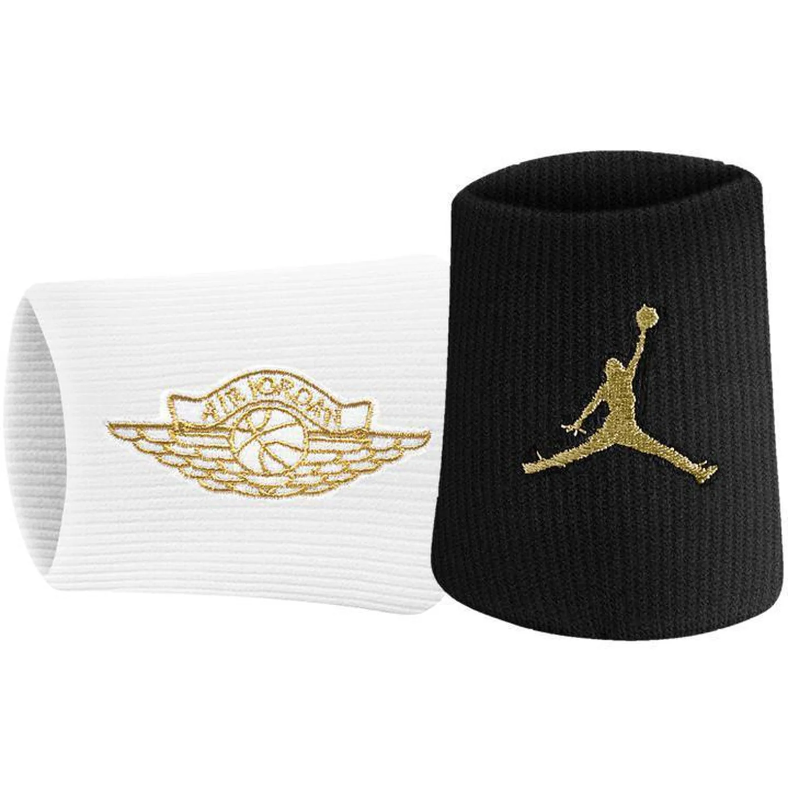 Jordan Jumpman X Wings Wristbands 2.0 by NIKE Black / White