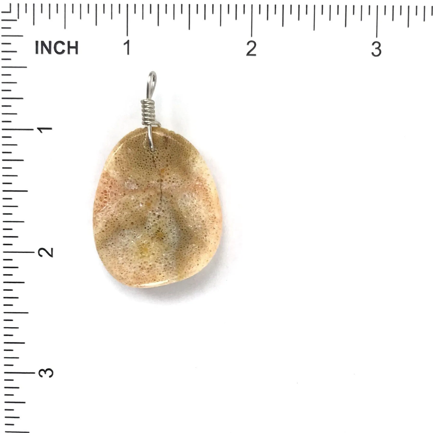 Kevin Ray Garcia Apple Coral Pendant