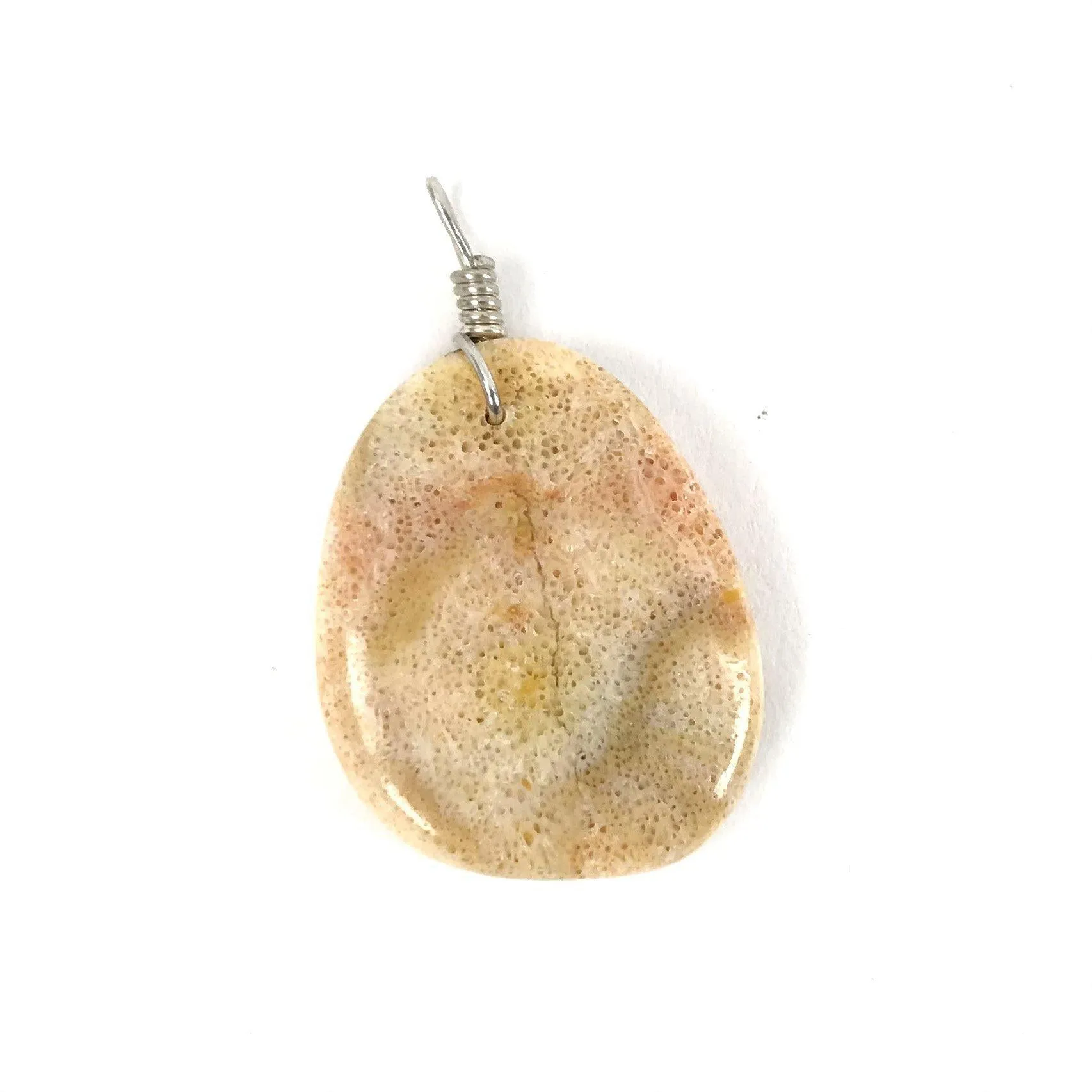 Kevin Ray Garcia Apple Coral Pendant