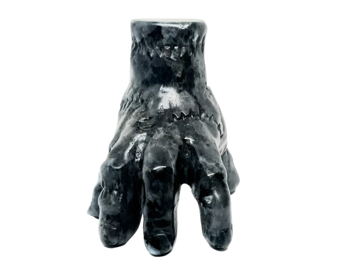 Larvikite Crystal Hand Carving