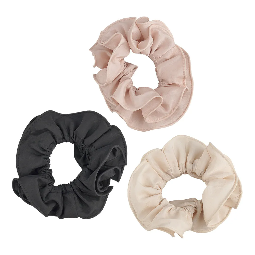 LIGHT FRILL SCRUNCHIES