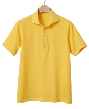 Polo Shirt Botanical Dye (Gardenia)