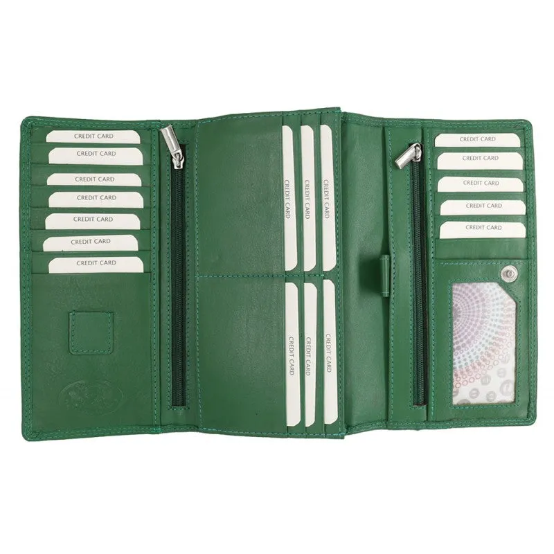 RICCARDO FERRICI BELLA LADIES WALLET 52478 Green