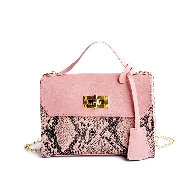 Serpentine Small Square Handbags