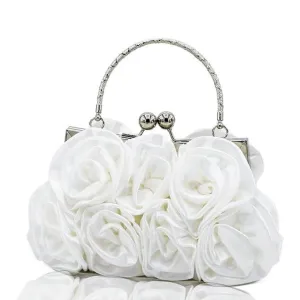 White Flower Clutch